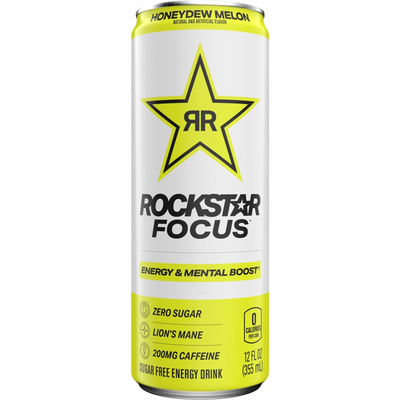 Rockstar Focus Energy Drink Honeydew Melon