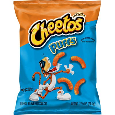 Cheetos Puffs, Cheese Flavored Snacks
