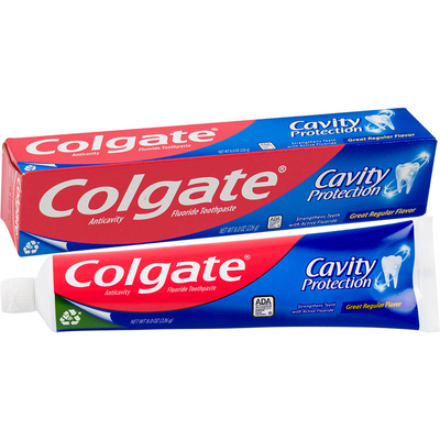 Colgate Cavity Protection Fluoride Toothpaste - Great Regular Flavor