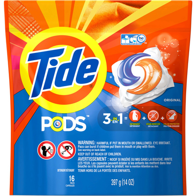 Tide Pods HE Original Scent Liquid Detergent Pacs