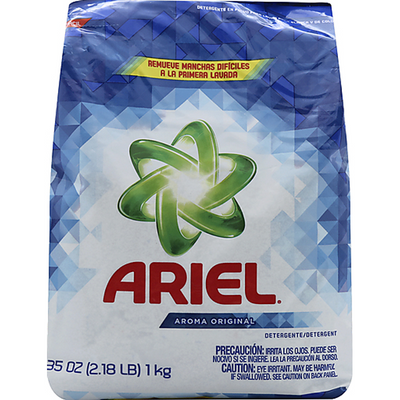 Ariel Laundry Detergent Powder, Original, 22 Loads 35 Oz