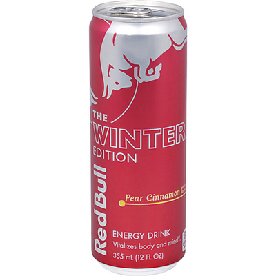Red Bull Energy Drink, Pear Cinnamon 12 Fl Oz Can