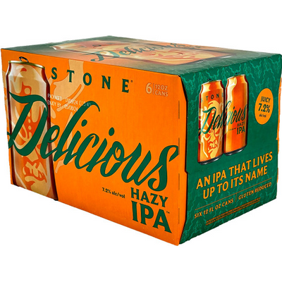 Stone Delicious Hazy IPA 6 Pack 12oz Cans