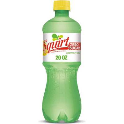 Squirt Zero Sugar Soda - 20 Fl Oz Bottle