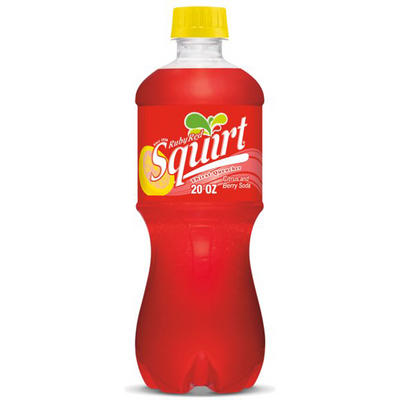 Squirt Ruby Red Soda 20oz Bottle