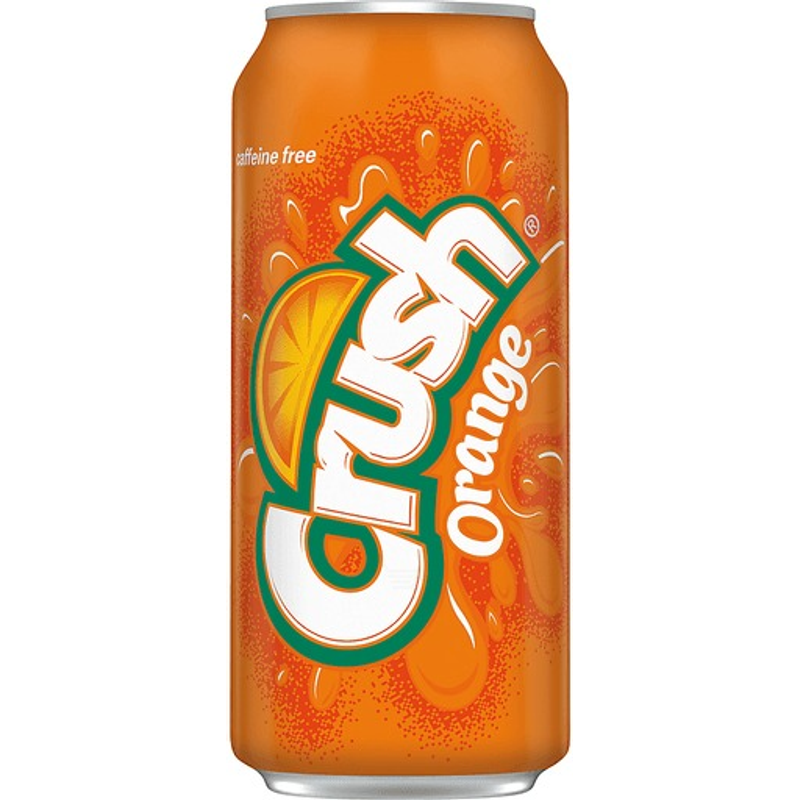 Crush Orange Soda, 16 Fl Oz Can