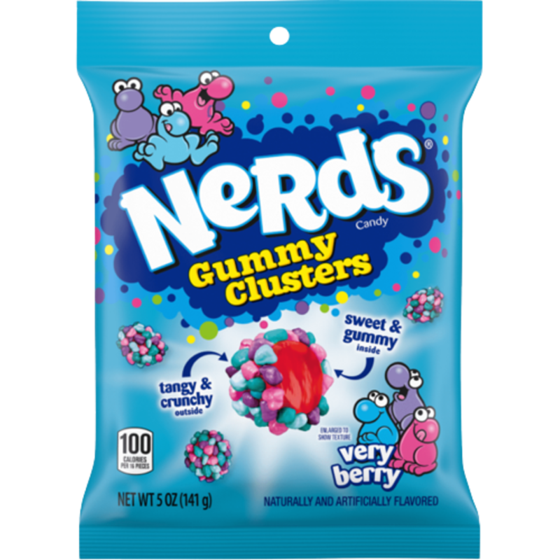 Nerds Gummy Clusters Very Berry 141g Bag