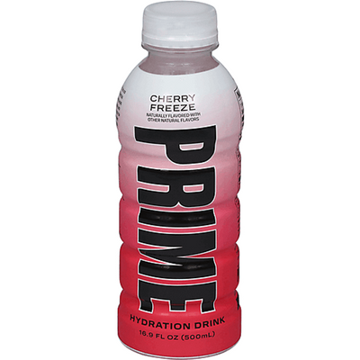 Prime Hydration Drink, Cherry Freeze 16.9oz Bottle