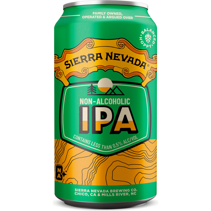 Sierra Nevada Brewing Co Trail Pass Non-Alcoholic IPA 6-Pack Can