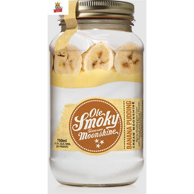Ole Smoky Moonshine, Tennessee, Banana Pudding Cream 750ml Bottle