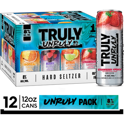 Truly Unruly Hard Seltzer Variety Pack 8% ABV