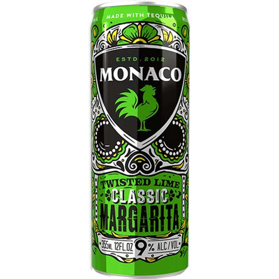 Republic Monaco Classic Twisted Lime Margarita 12oz Can