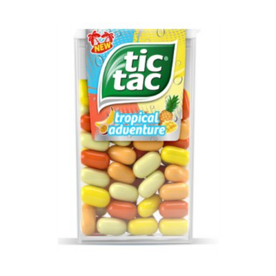 Tic Tac Mints, Tropical Adventure 1 Oz
