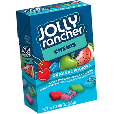 Jolly Rancher Chews Original Flavors 2.06 oz Box