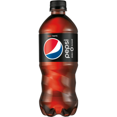 Pepsi Max Zero Calorie 20 oz Bottle