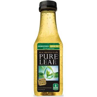 Pure Leaf Unsweetened Green Tea 16.9oz Bottle