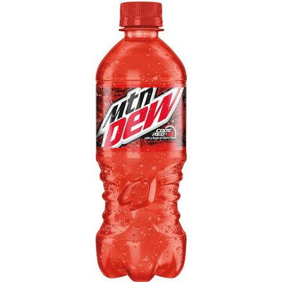 Mountain Dew Code Red 20oz Bottle