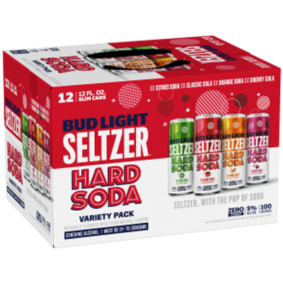 Bud Light Seltzer Hard Soda 12oz Box