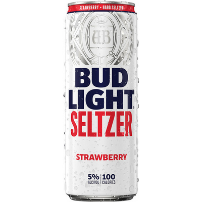 Bud Light Strawberry Seltzer 25oz Can