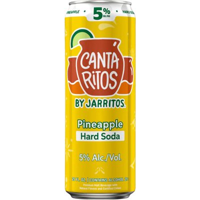 Cantaritos by Jarritos Hard Soda Pineapple 25oz Can