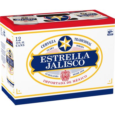 Estrella Jalisco 12 pack 12oz Cans