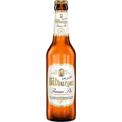 Bitburger Pilsner 330ml Bottle