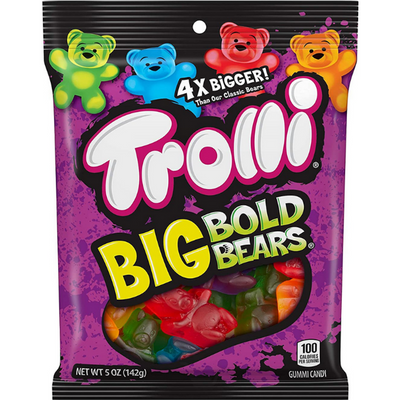 Trolli Big Bold Bears 5oz