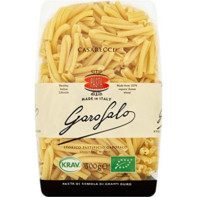 Garofalo Organic Casarecce Pasta 500g Count