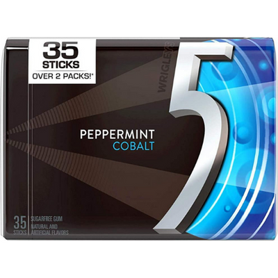 5 Gum Peppermint Cobalt Sugarfree 35 CT