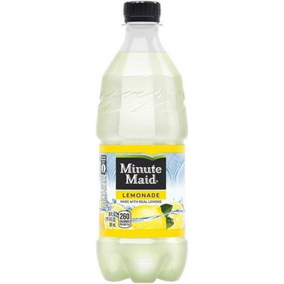 Minute Maid Lemonade 20 oz Bottle