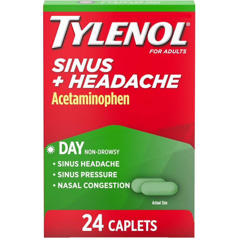 Tylenol Sinus & Headache 24ct Box