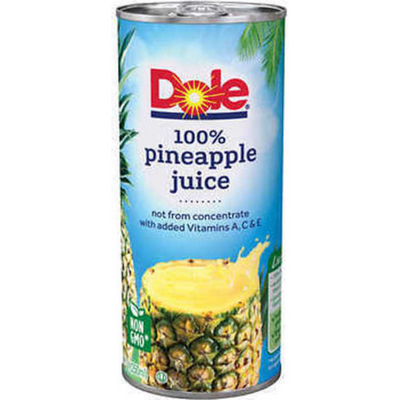Dole Pineapple Juice 6oz Can