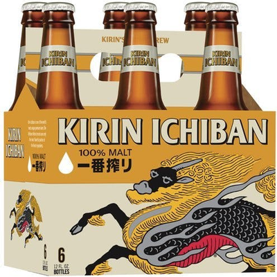 Kirin Ichiban 6 Pack 12 oz Bottles