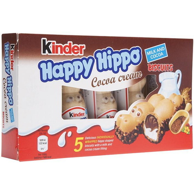 Kinder Happy Hippo Chocolate Candy 135g Count