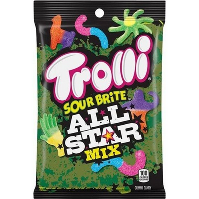 Trolli Sour Brite All Star Mix Gummi Candy 4.25oz Bag