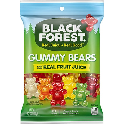 Black Forest Gummy Bears 3oz Bag