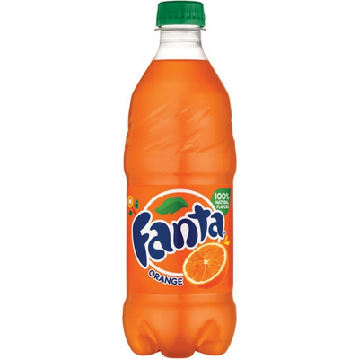 Fanta Orange Soda 20 oz Bottle