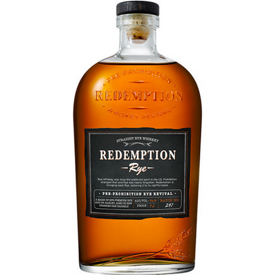 Redemption Straight Rye Whiskey 750mL