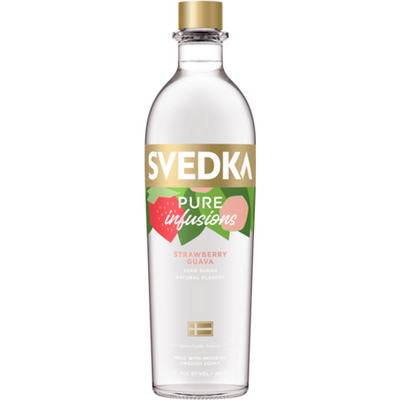 SVEDKA Pure Infusions Strawberry Guava Flavored Vodka 750mL