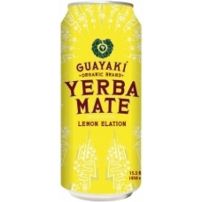 Guayaki Yerba Mate Lemon 16oz Bottle
