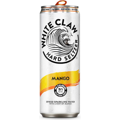 White Claw Mango Hard Seltzer 12oz Can