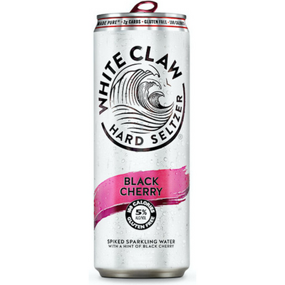White Claw Black Cherry Hard Seltzer 16oz Can
