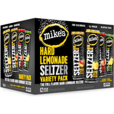 Mike's Hard Lemonade Seltzer Variety 12 Pack 12oz Cans