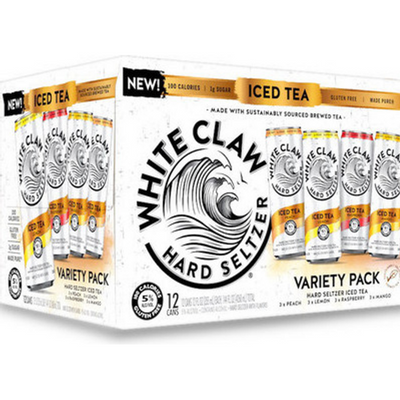White Claw Tea Variety Pack 12x 12oz Cans