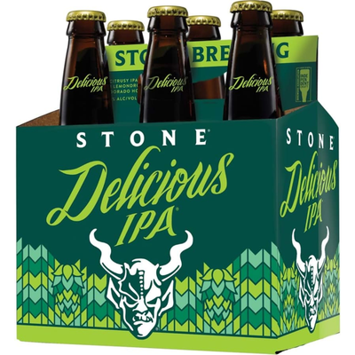 Stone Brewing Delicious IPA 6 Pack 12oz Bottles 7.7% ABV