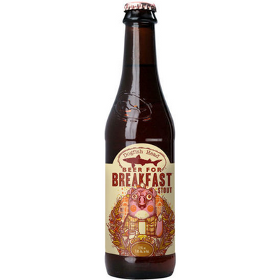 Dogfish Head Beer For Breakfast Stout 6x 12oz Bottles