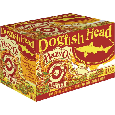 Dogfish Head Hazy-O! Hazy IPA 6x 12oz Cans