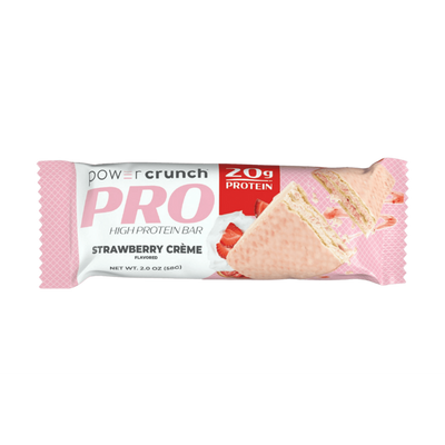 Power Crunch Strawberry Creme Protein Wafer 2oz Count