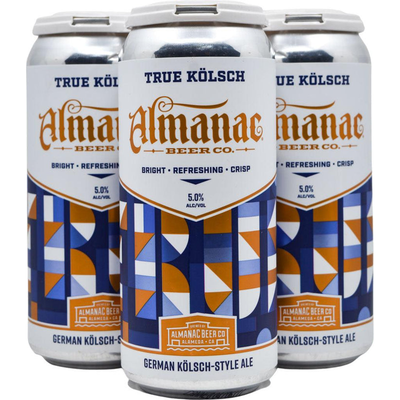 Almanac True Kolsch 4x 16oz Cans