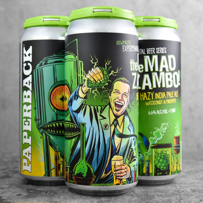 Paperback The Mad Zambo 16oz Can